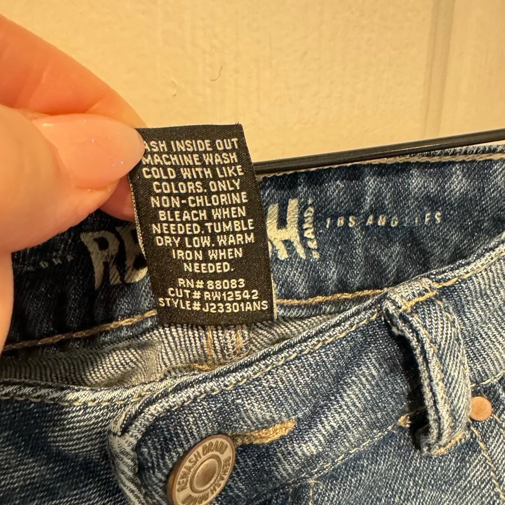 REWASH Brand Super High Rise Mom Jeans Size 11/30